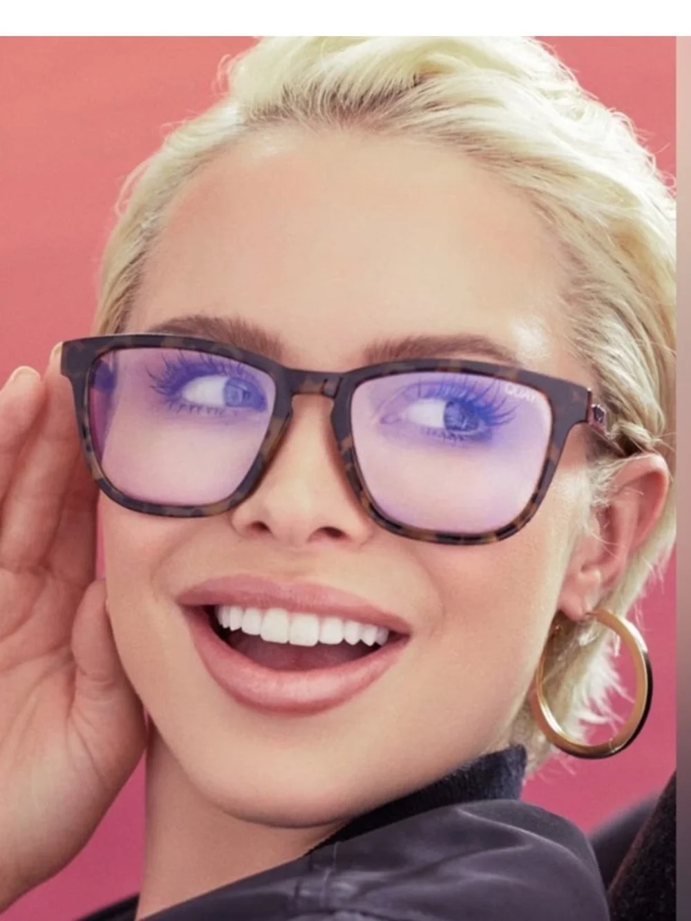 NEW QUAY Hardwire Tortoise reading glasses +1.50 with blue light-filtering $120